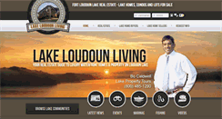 Desktop Screenshot of lakeloudounliving.com